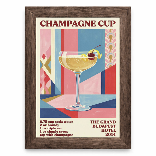 Champagne Cup Cocktail
