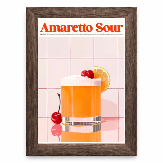 Amaretto Sour Cocktail