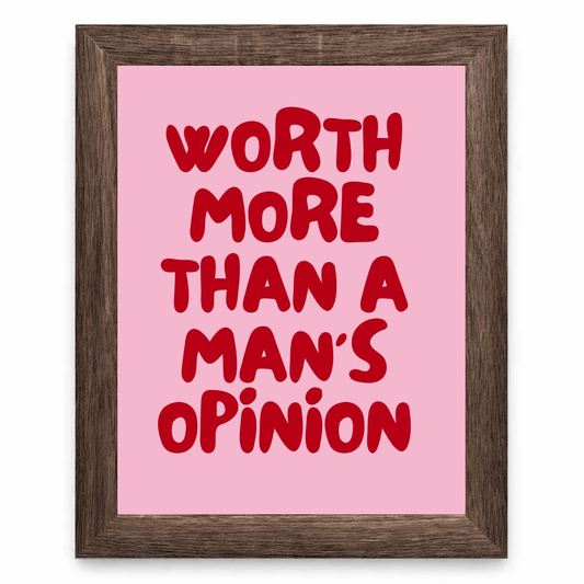 Man’s Opinion