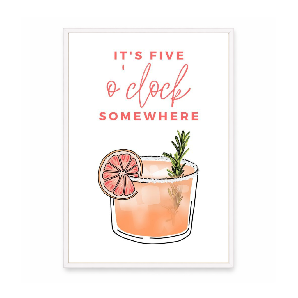 It’s Five O’Clock Somewhere Cocktail