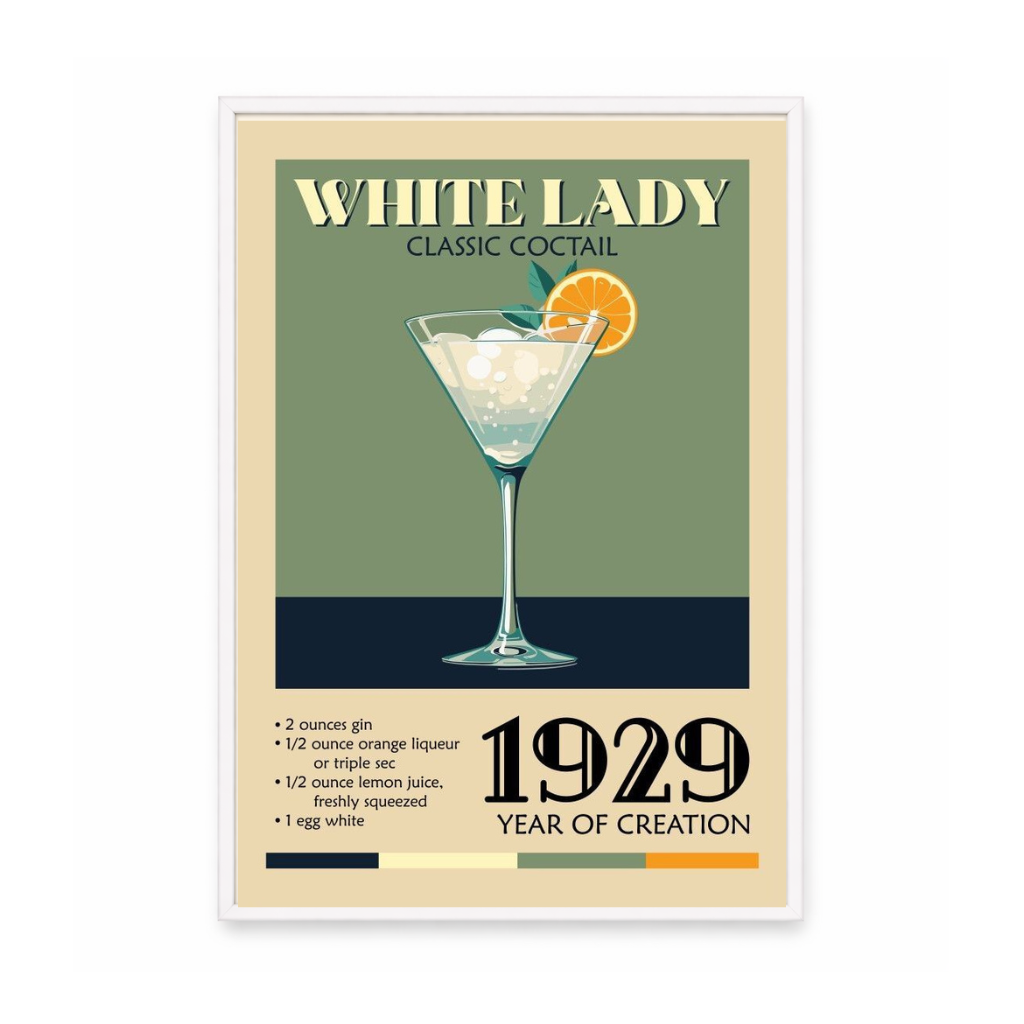 White Lady Cocktail
