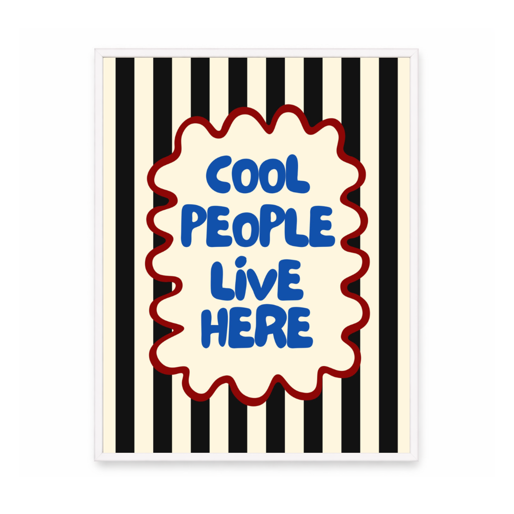 A Cool People Live Here