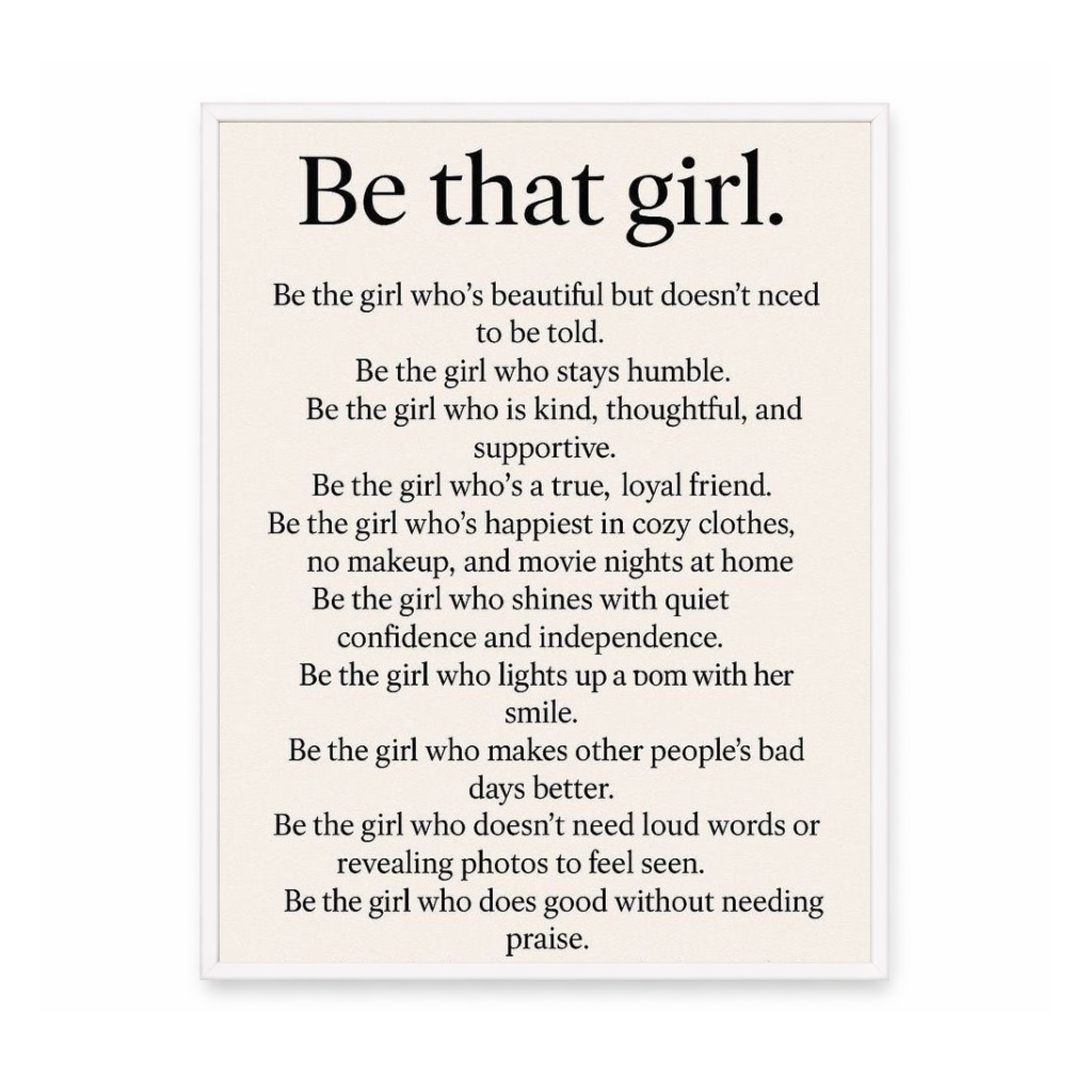 Be That Girl