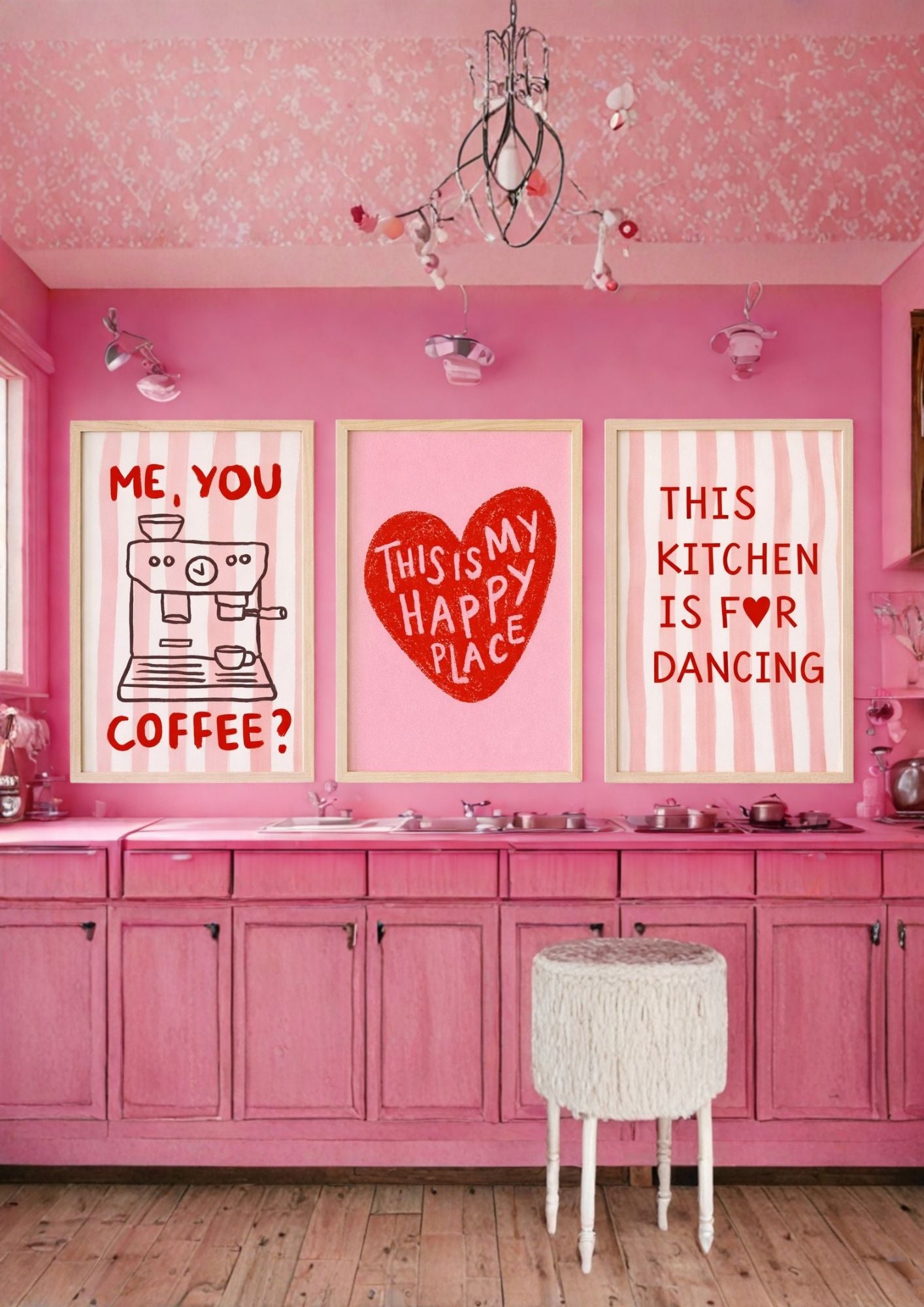 Kitchen is For Dancing - 3 Posters