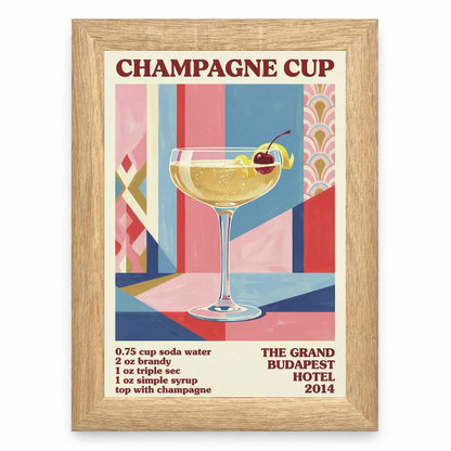 Champagne Cup Cocktail