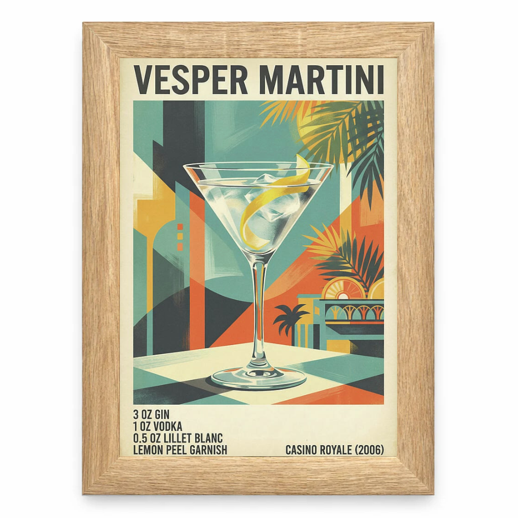 Vesper Martini Cocktail