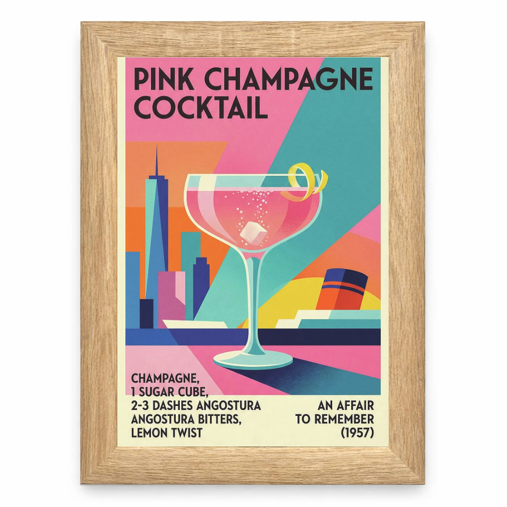 Pink Champagne Cocktail