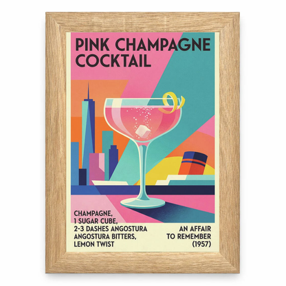 Pink Champagne Cocktail