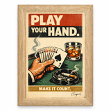 Play Your Hand, Make It Count Cocktail
