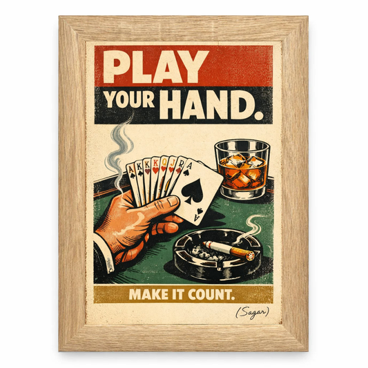 Play Your Hand, Make It Count Cocktail