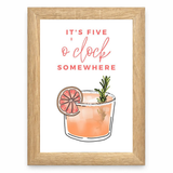 It’s Five O’Clock Somewhere Cocktail