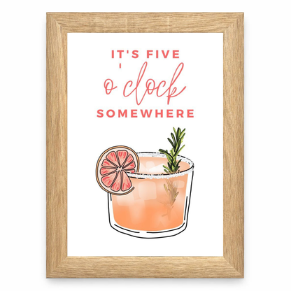 It’s Five O’Clock Somewhere Cocktail