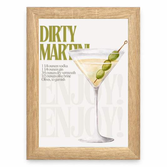 Dirty Martini Cocktail