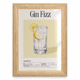 Gin Fizz Cocktail
