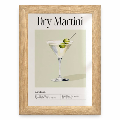 Dry Martini Cocktail