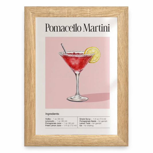 Pomacello Martini Cocktail