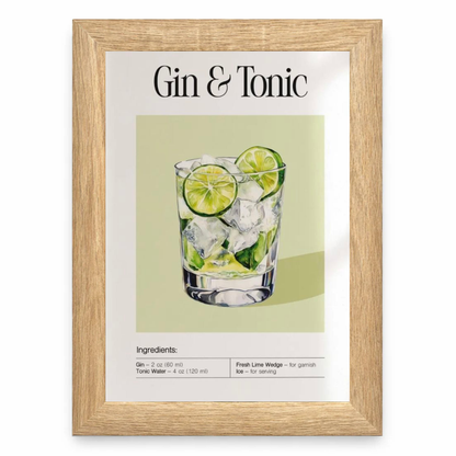 Gin & Tonic Cocktail