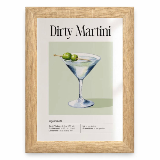 Dirty Martini Cocktail