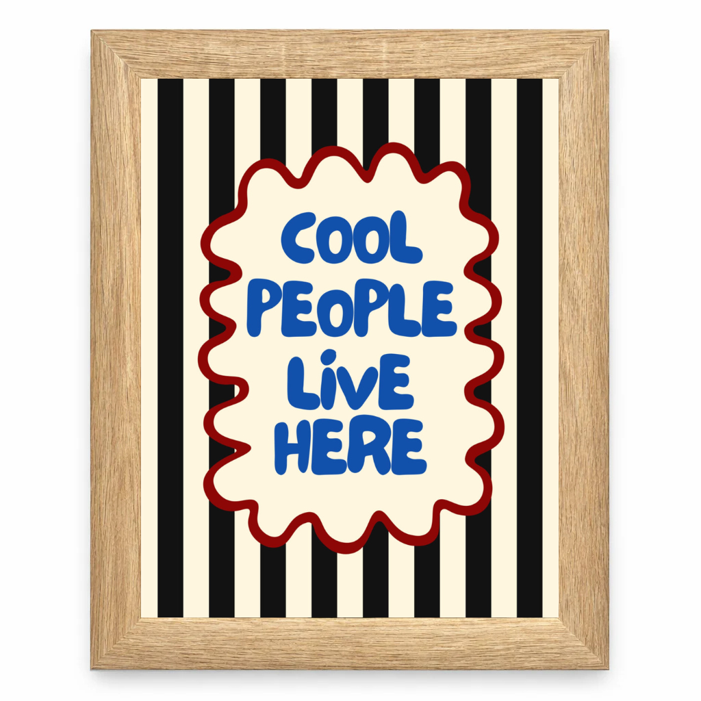 A Cool People Live Here