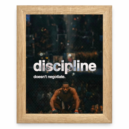 Discipline Doesn’t Negotiate