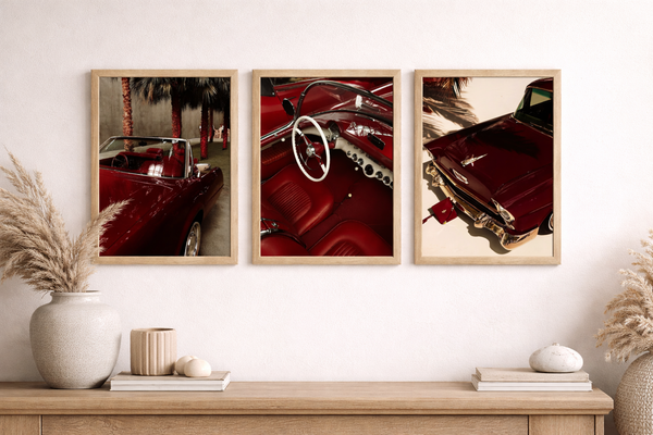 Vintage Car - 3 Posters