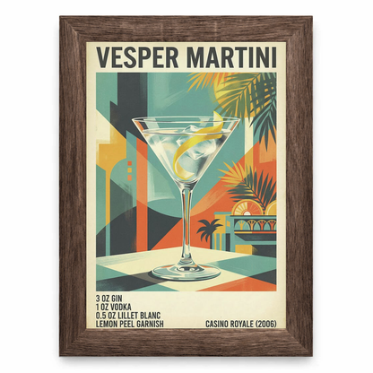 Vesper Martini Cocktail