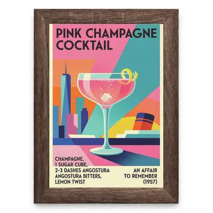 Pink Champagne Cocktail