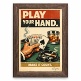Play Your Hand, Make It Count Cocktail