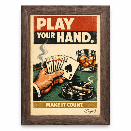 Play Your Hand, Make It Count Cocktail