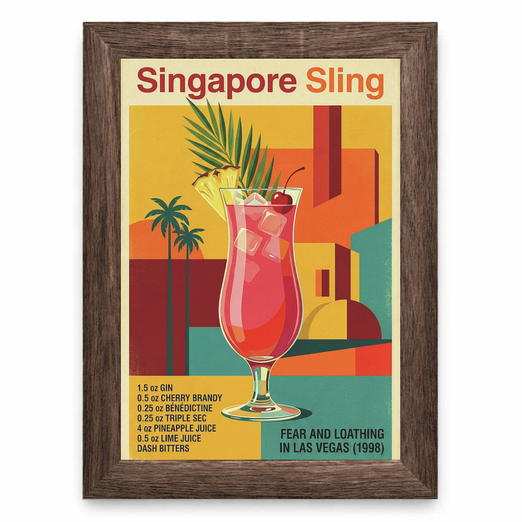 Singapore Sling Cocktail