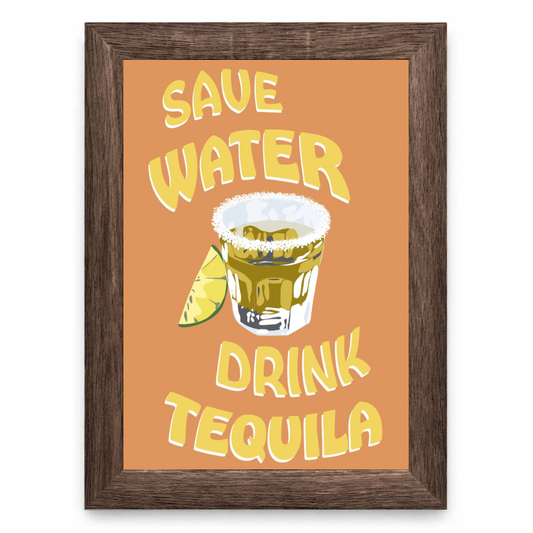 Save Water, Drink Tequila Cocktail