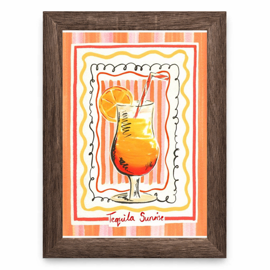 Tequila Sunrise Cocktail