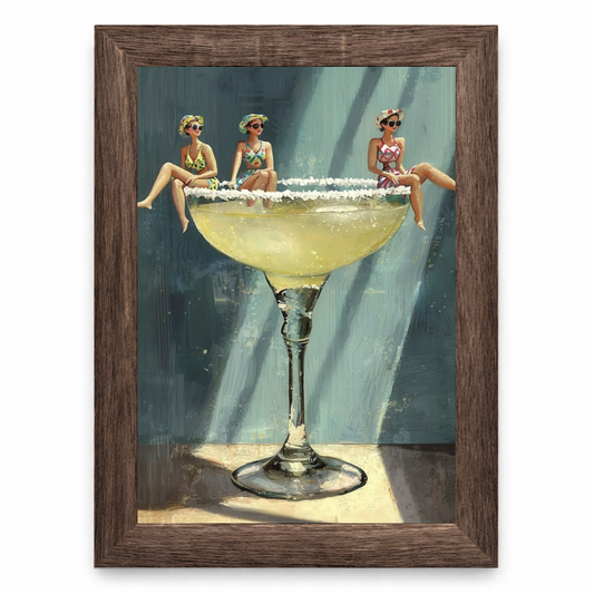 Salt-Rim Margarita Bathers Cocktail