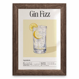 Gin Fizz Cocktail