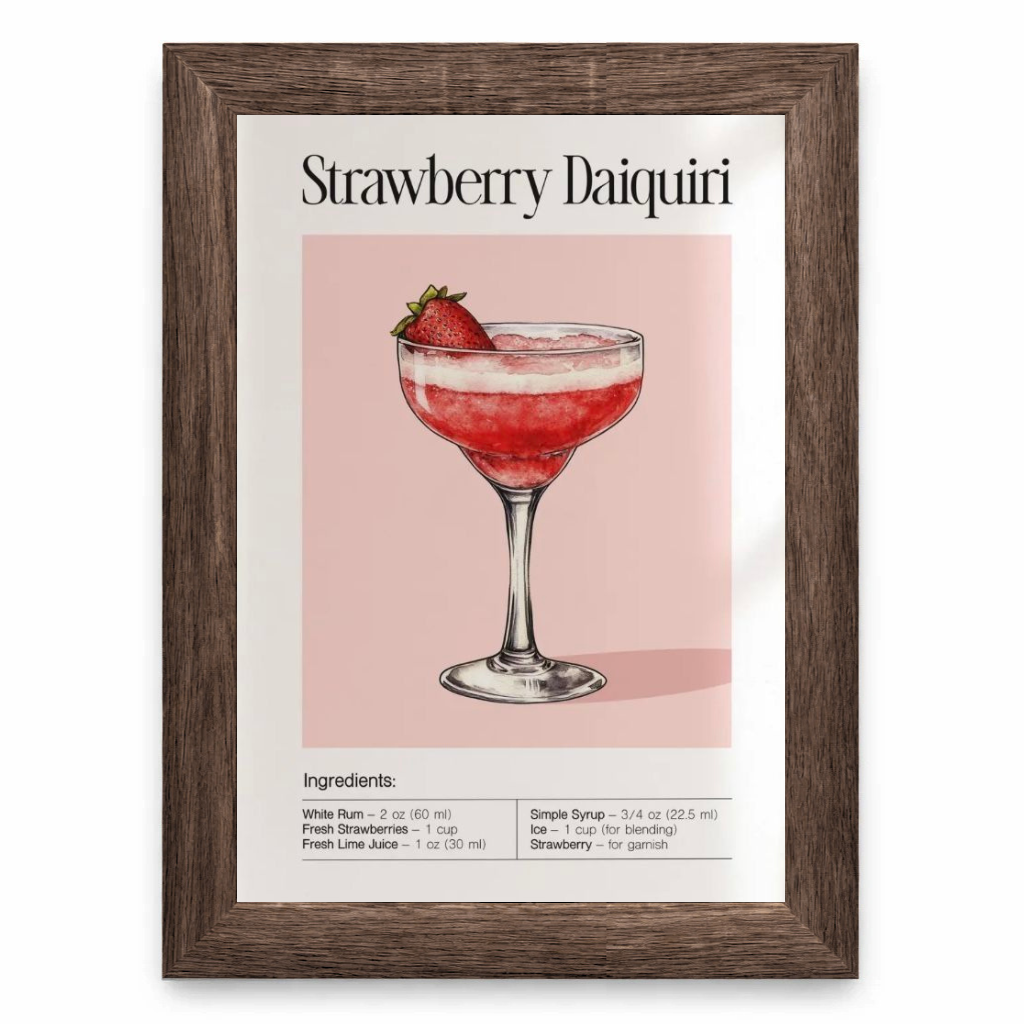 Strawberry Daiquiri Cocktail