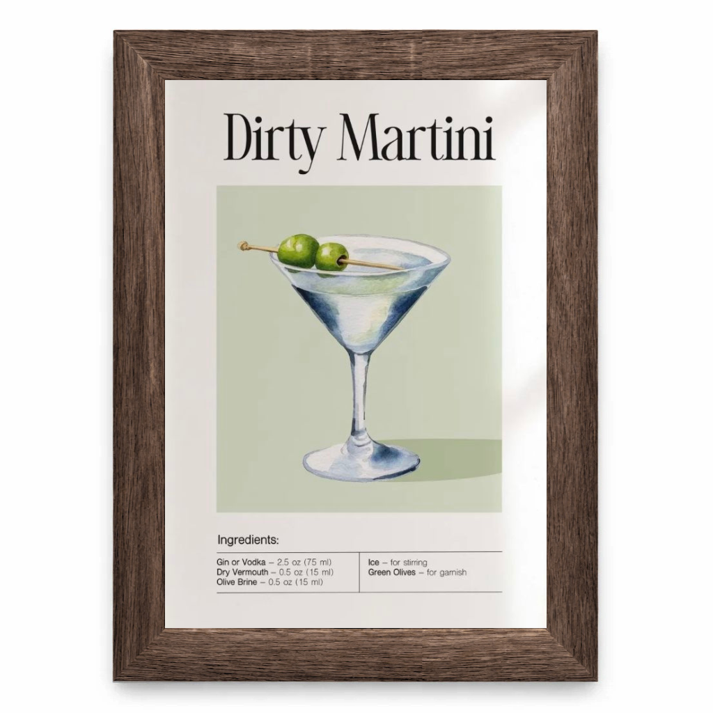 Dirty Martini Cocktail