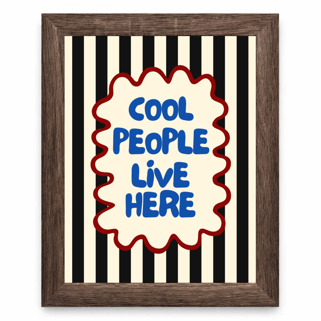 A Cool People Live Here
