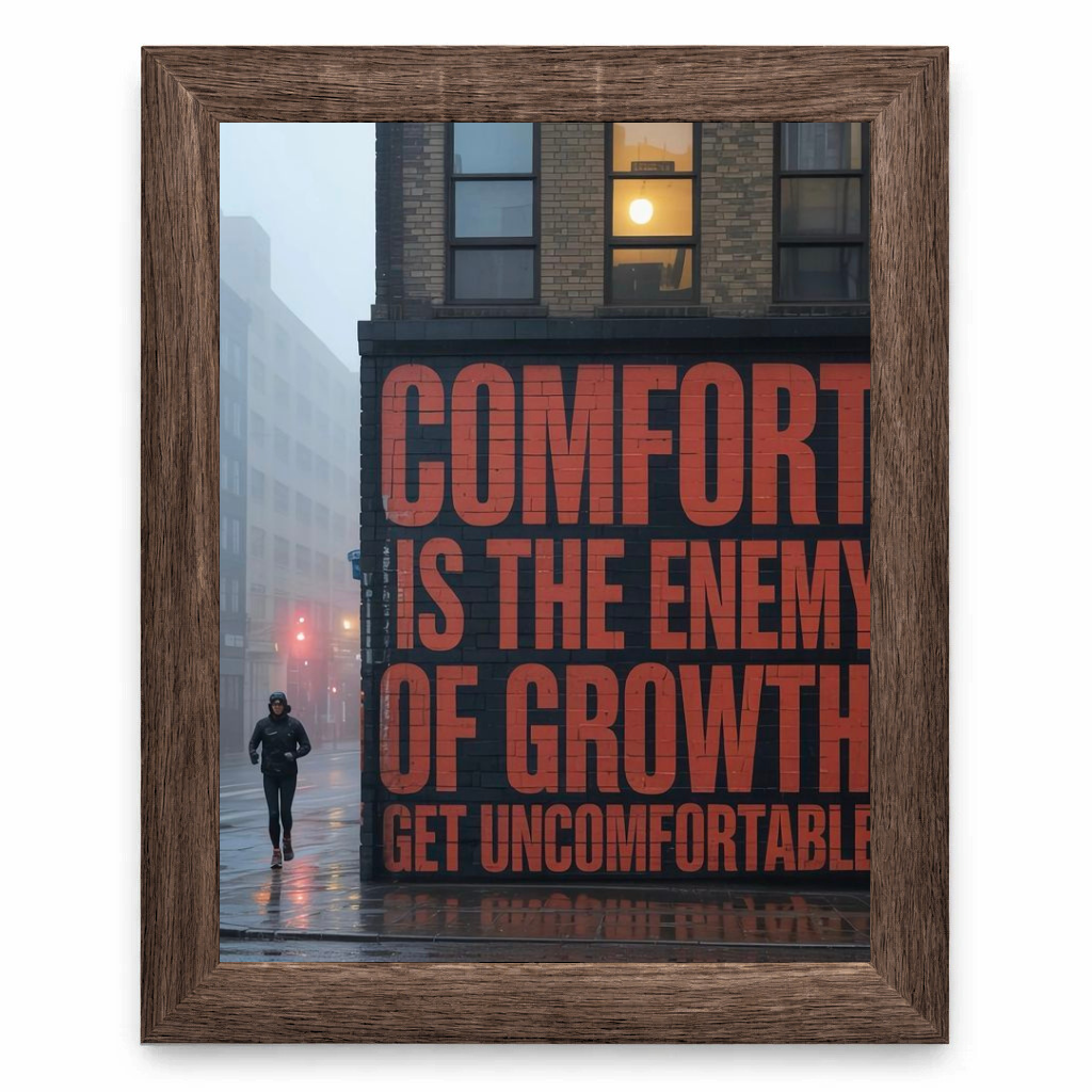 Comfort Is the Enemy of Growth
