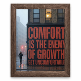 Comfort Is the Enemy of Growth