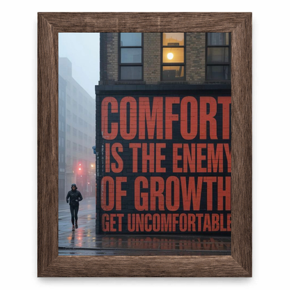 Comfort Is the Enemy of Growth