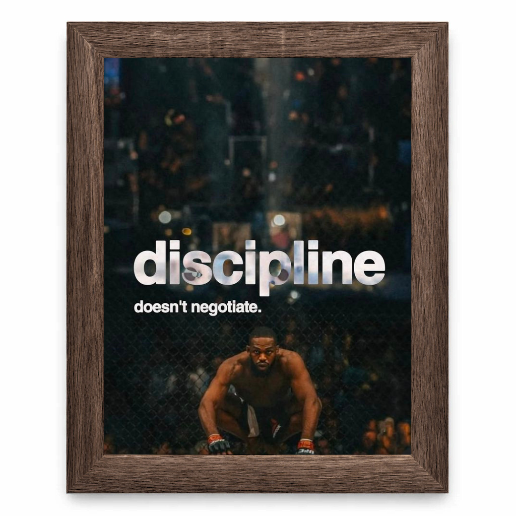 Discipline Doesn’t Negotiate
