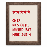 Chef Was Cute