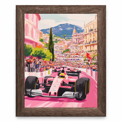Pink Monaco Grand Prix