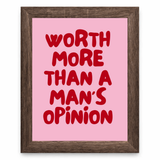 Man’s Opinion