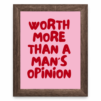 Man’s Opinion