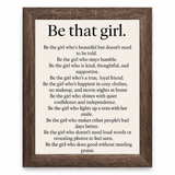 Be That Girl