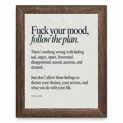 Follow The Plan