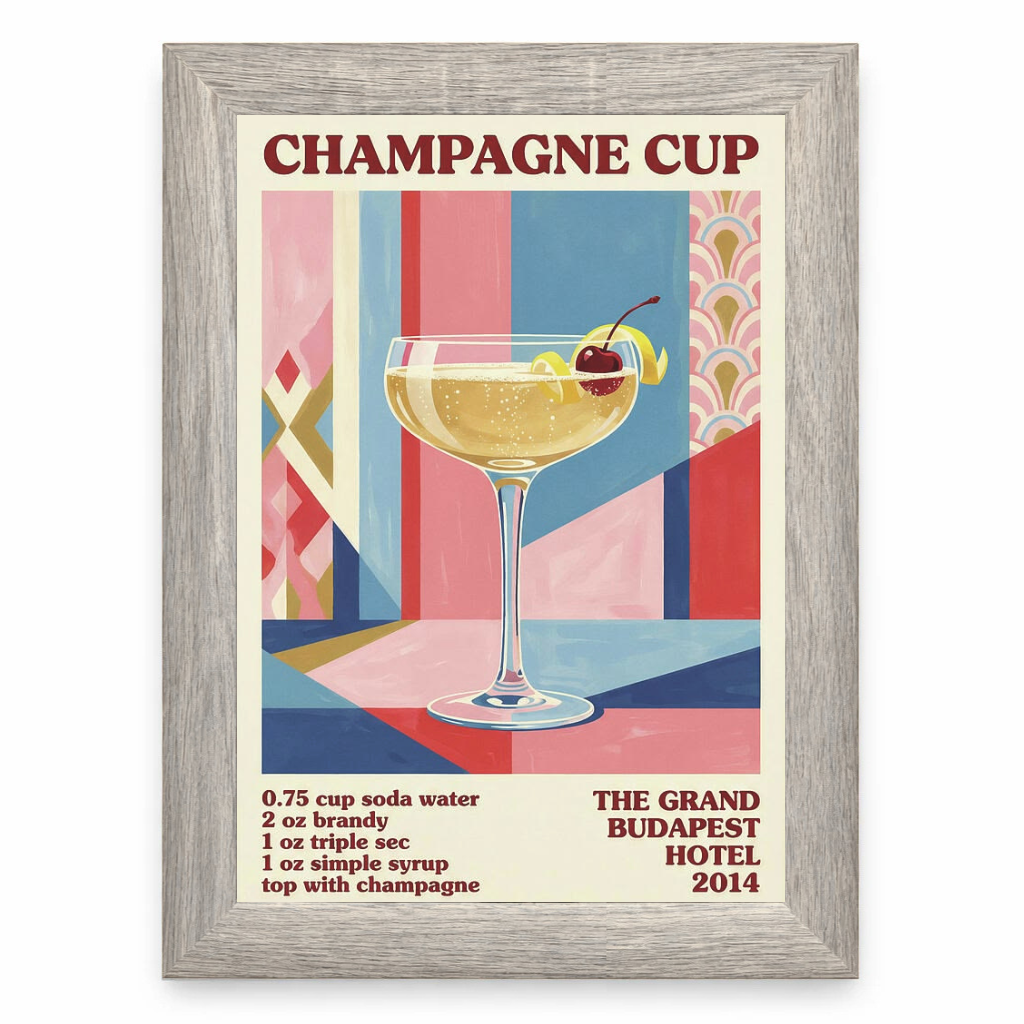 Champagne Cup Cocktail
