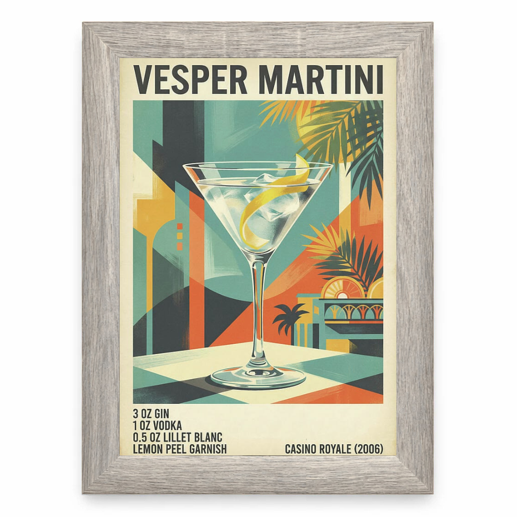 Vesper Martini Cocktail