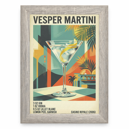 Vesper Martini Cocktail